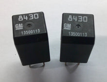 GM  RELAY  SET 13500113  8430 TESTED 1 YEAR WARRANTY    GM6