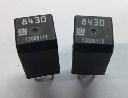 GM  RELAY  SET 13500113  8430 TESTED 1 YEAR WARRANTY    GM6