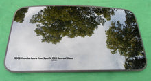 2008 YEAR SPECIFIC  HYUNDAI AZERA SUNROOF GLASS OEM  NO ACCIDENT FREE SHIPPING! - RarePartsFinder.Com