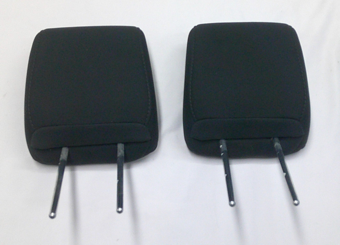 07 - 10 DODGE NITRO REAR SEAT HEADREST HEAD REST SET CLOTH BLACK OEM FREE SHIP