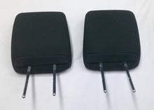 07 - 10 DODGE NITRO REAR SEAT HEADREST HEAD REST SET CLOTH BLACK OEM FREE SHIP