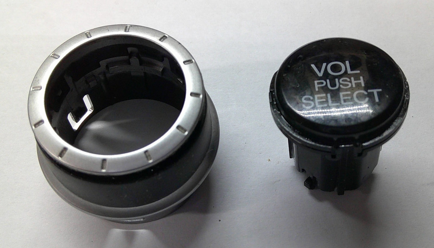 2012 HONDA CRV STEREO RADIO TUNER KNOB SET OEM