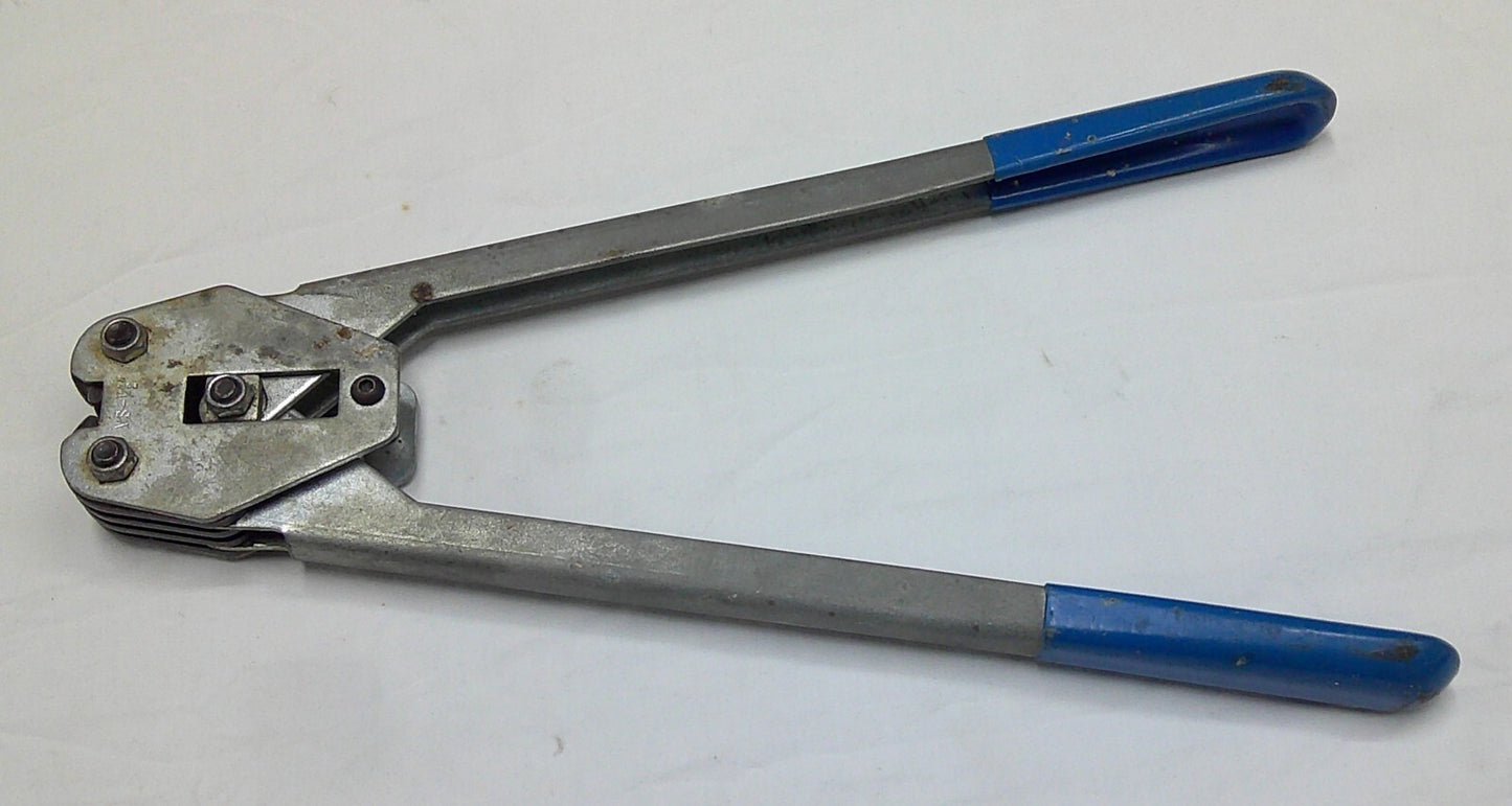 Industrial Poly Strapping Sealer 1/2" Banding Clip Crimp Tool Free Shipping!