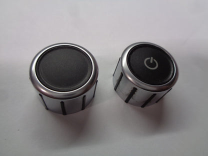 2012 - 2014 VOLKSWAGON PASSAT RADIO STEREO TUNER CONTROL KNOB SET OEM 1K0035180AC