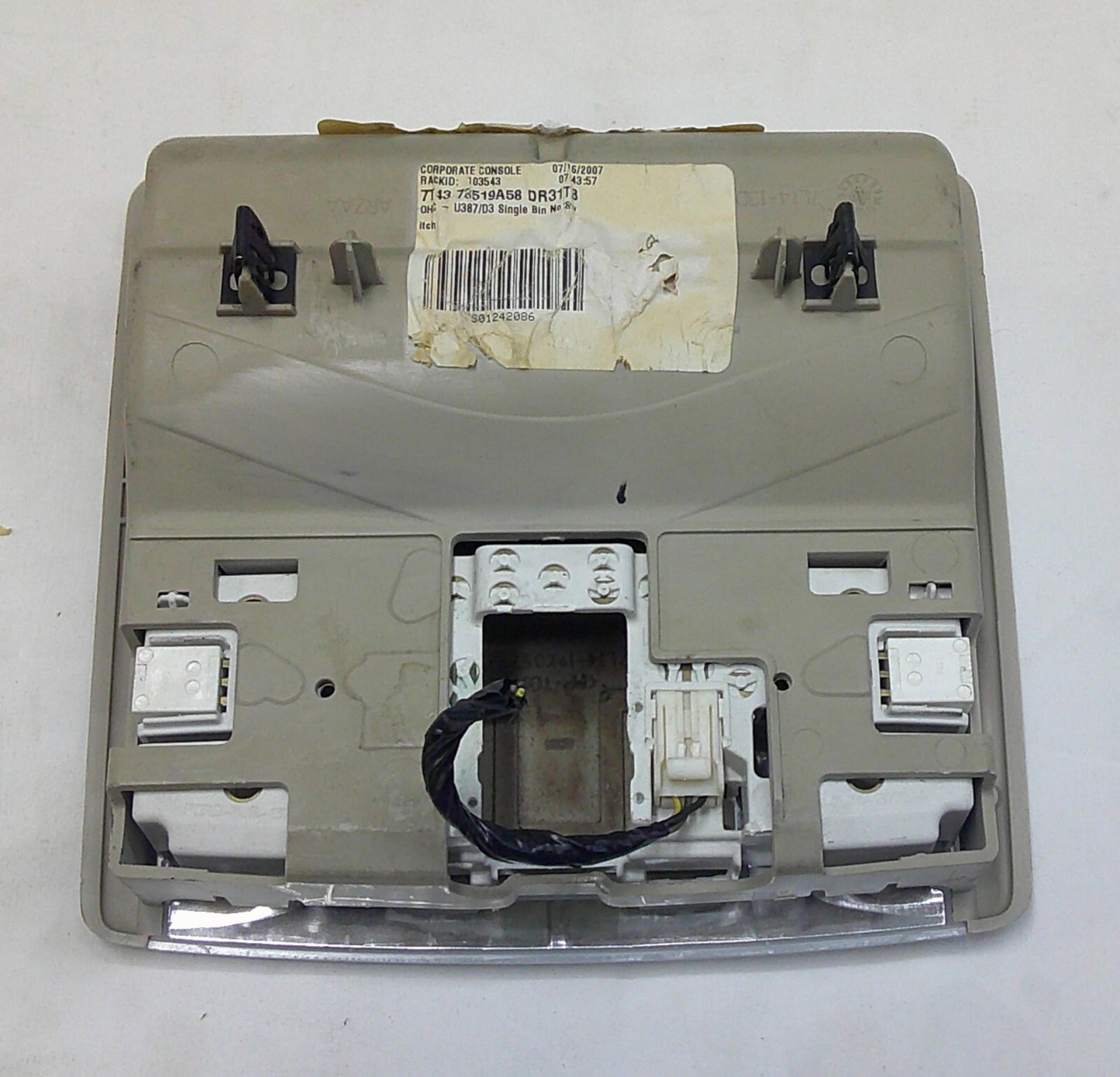 09 - 18 FORD EDGE OEM OVERHEAD DOME MAP LIGHT STORAGE FREE SHIPPING B6
