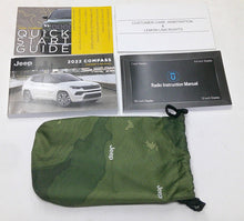2022 Jeep Compass Owners Manual Glove Box Book with Case FREE SHIPPING! - RarePartsFinder.Com