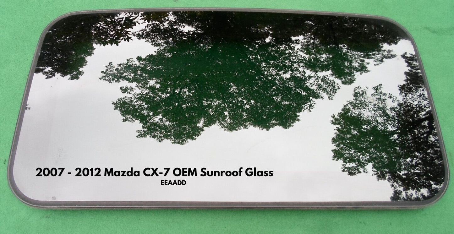 2007 - 2012 MAZDA CX-7 OEM SUNROOF GLASS PANEL NO ACCIDENT FREE SHIPPING!