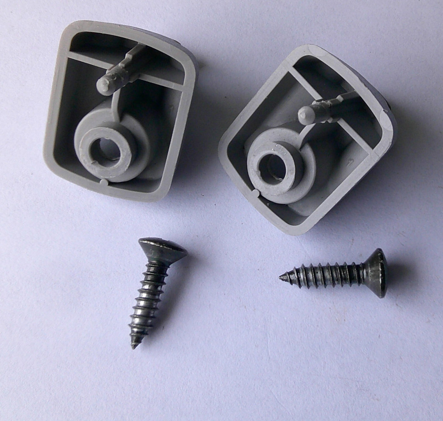 Chrysler Sebring Dodge Avenger Sun Visor Clip Set OEM MR711724 SC1 - RarePartsFinder.Com