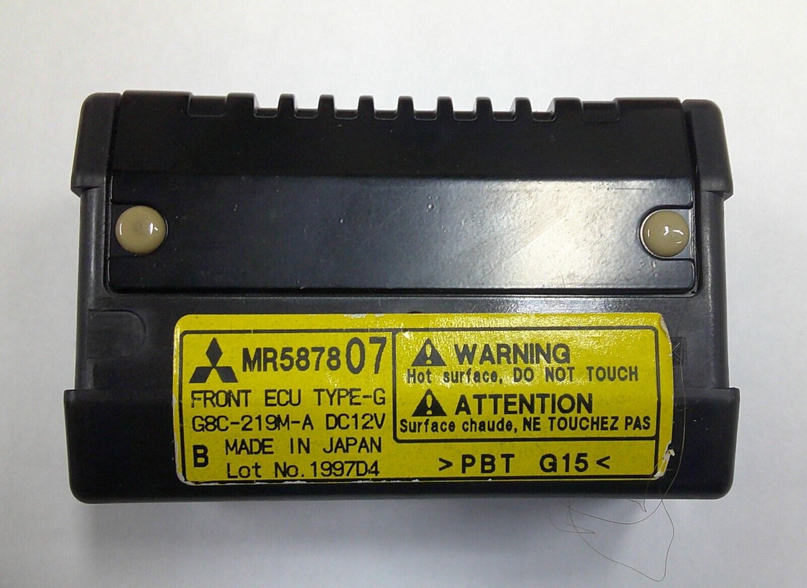 MITSUBISHI FRONT ECU RELAY UNIT MR587807 OEM TESTED FREE SHIPPING! - RarePartsFinder.Com