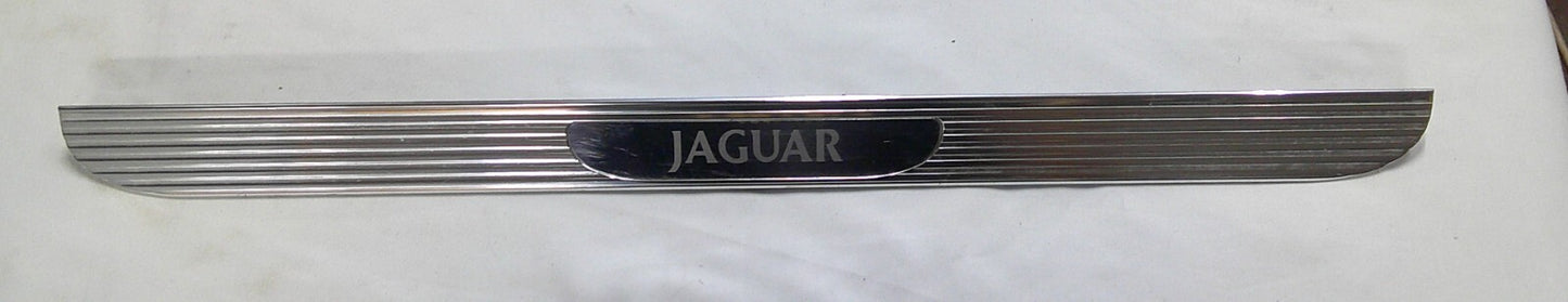 98 - 06 JAGUAR S-TYPE OEM L or R  FRONT DOOR SILL COVER TRIM FREE SHIPPING B2 - RarePartsFinder.Com