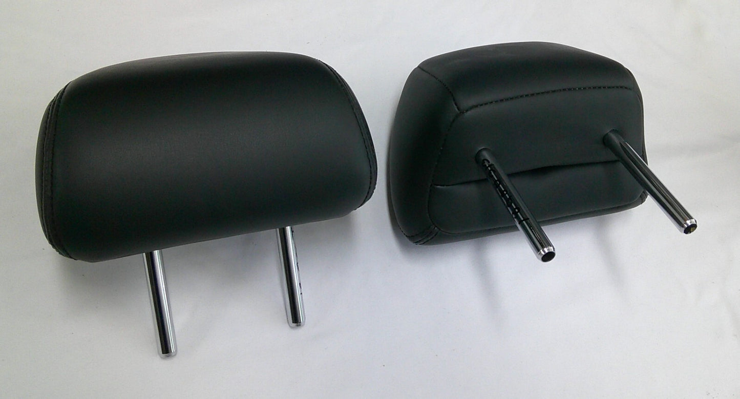 16 - 22 INFINITI Q50 REAR HEADREST HEAD REST SET BLACK CLEAN OEM FREE SHIPPING!