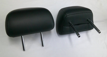 16 - 22 INFINITI Q50 REAR HEADREST HEAD REST SET BLACK CLEAN OEM FREE SHIPPING!