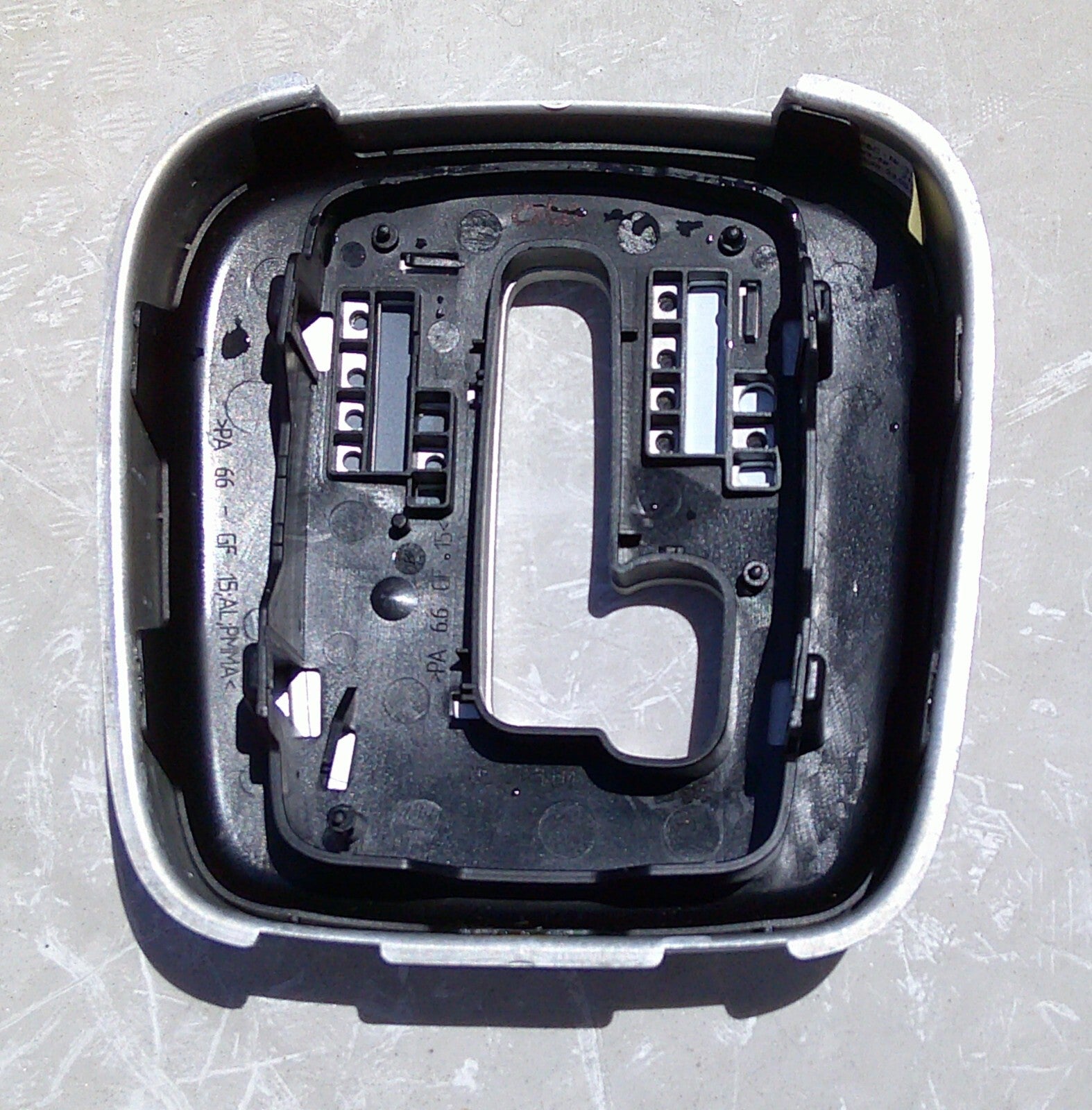 03 - 10 OEM Porsche Cayenne Automatic Transmission Shifter Bezel Cover Plate B3 - RarePartsFinder.Com