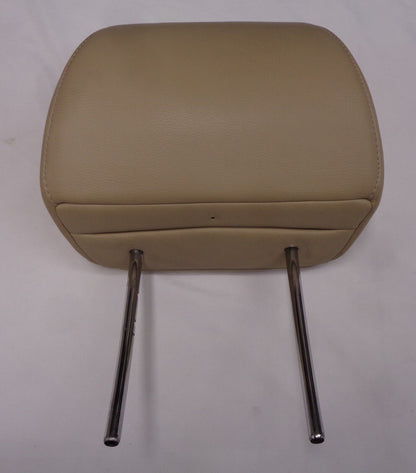 08 09 SUBARU B9 DRIVER PASSENGER SEAT BEIGE HEADREST HEAD REST FREE SHIPPING! R4 - RarePartsFinder.Com