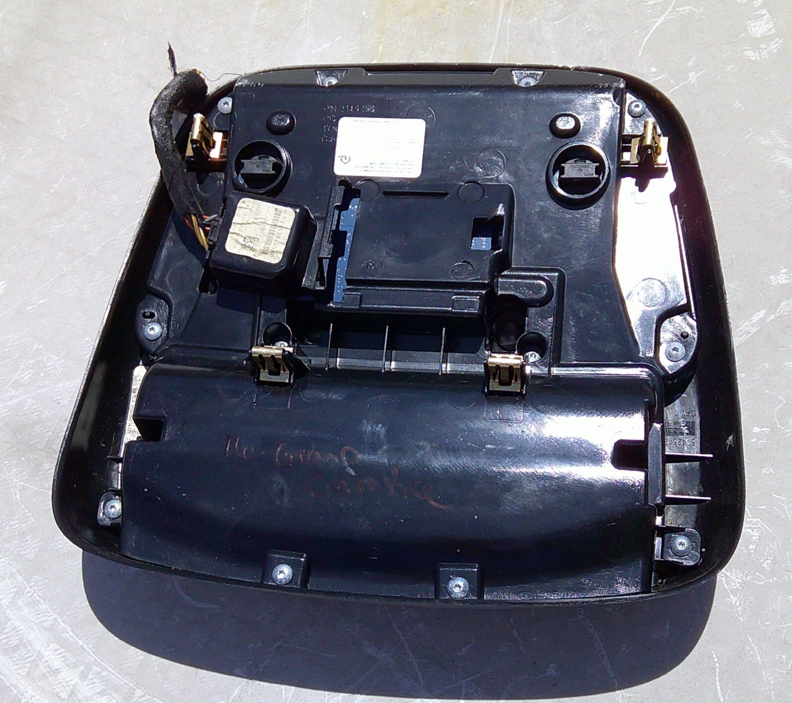 14 - 18 JEEP GRAND CHEROKEE OEM OVERHEAD DOME LIGHT SUNROOF SWITCH FREE SHIP B3 - RarePartsFinder.Com