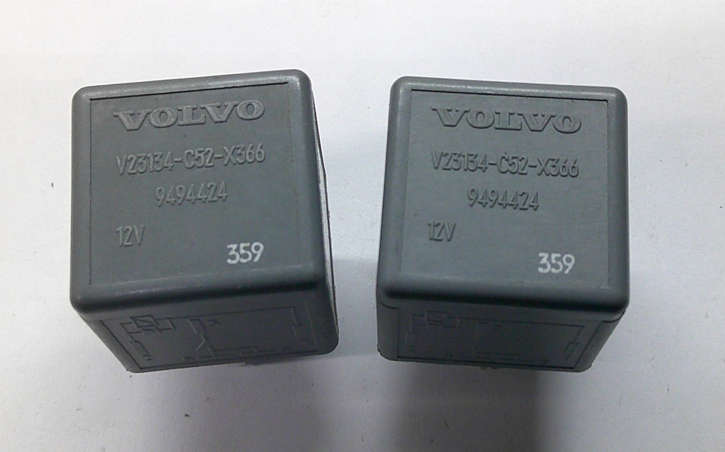 VOLVO OEM RELAY SET 9494424  V23134-C52-X366 TESTED 1 YEAR WARRANTY V1