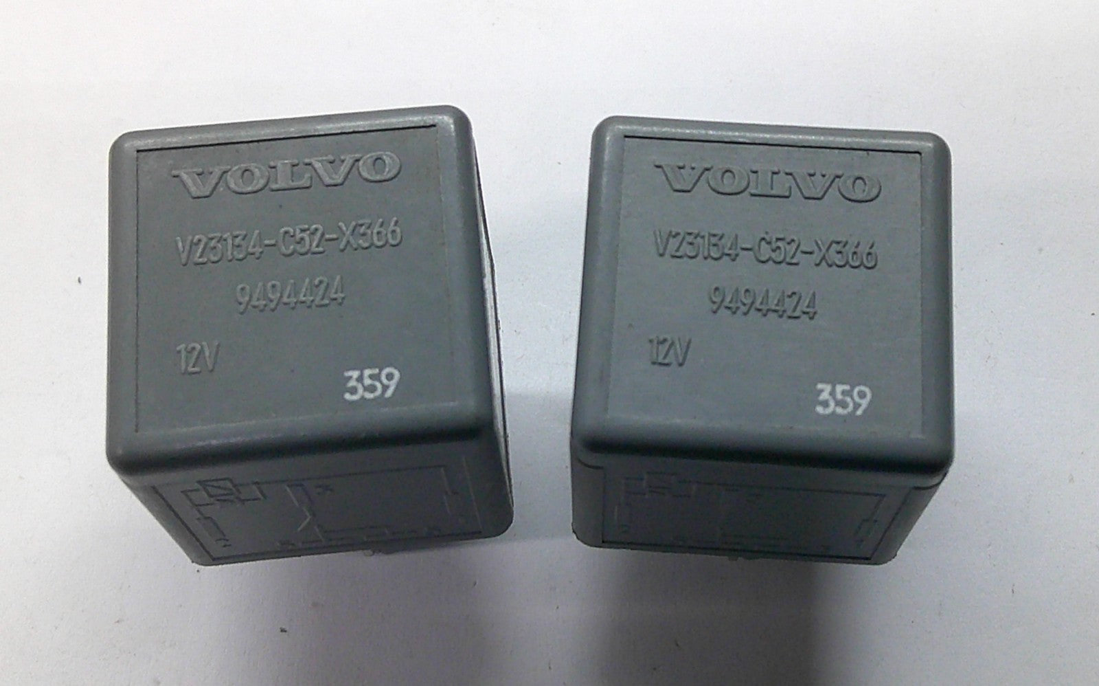 VOLVO OEM RELAY SET 9494424  V23134-C52-X366 TESTED 1 YEAR WARRANTY V1