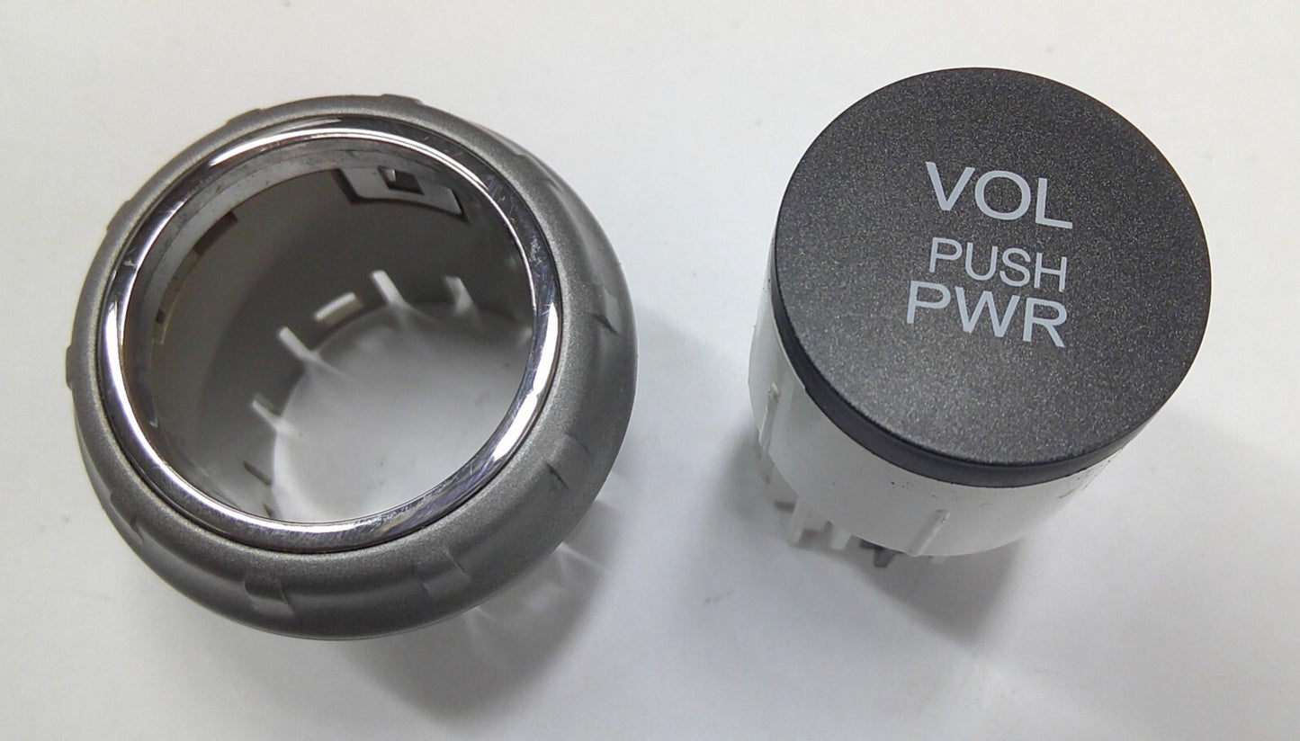 06 07 08 09 10 11 HONDA CIVIC STEREO RADIO TUNER SELECTOR KNOB SET OEM FREE SHIP
