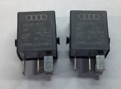 USA SELLER VW AUDI  646 4H0951253C RELAY SET TESTED 1 YEAR WARRNTY FREE SHIP VW1 - RarePartsFinder.Com