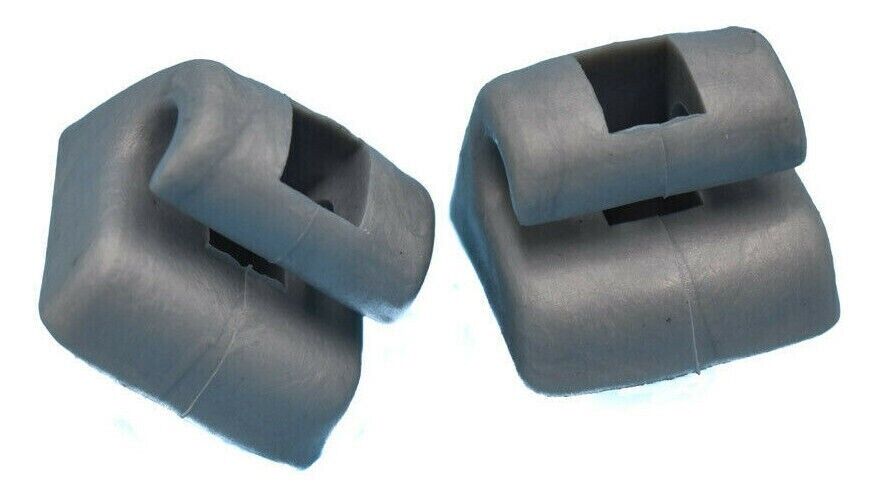 Sun Visor Shade Clips Gray For Mercedes E Class W123 W124 W126 W140 W201 - RarePartsFinder.Com
