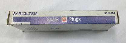 NOS ACDelco OEM Lot of 8x NEW Spark Plugs R43LTSM  5614191 Free Shipping!  B7 - RarePartsFinder.Com
