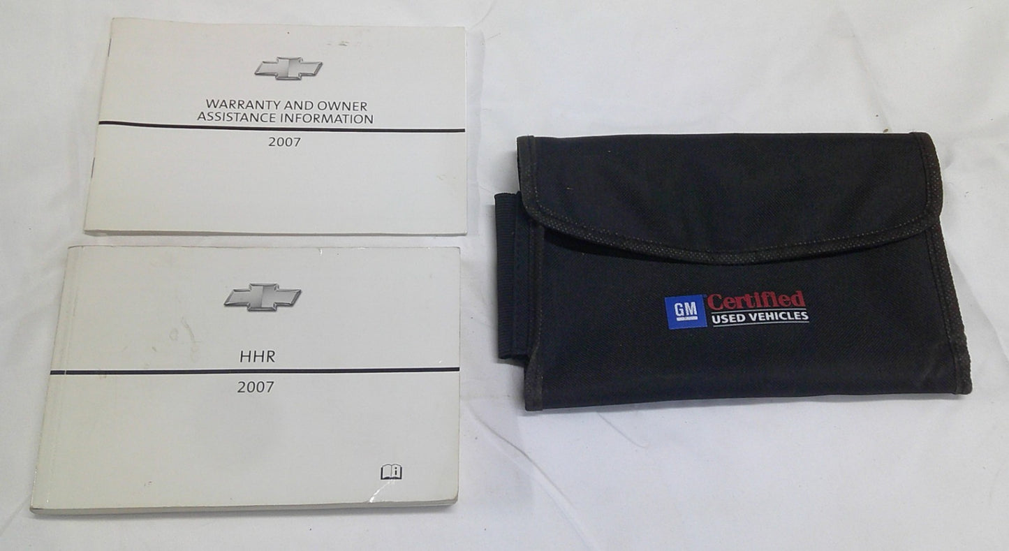 2007 Chevy HHR Owners Manual with Protective Case OEM