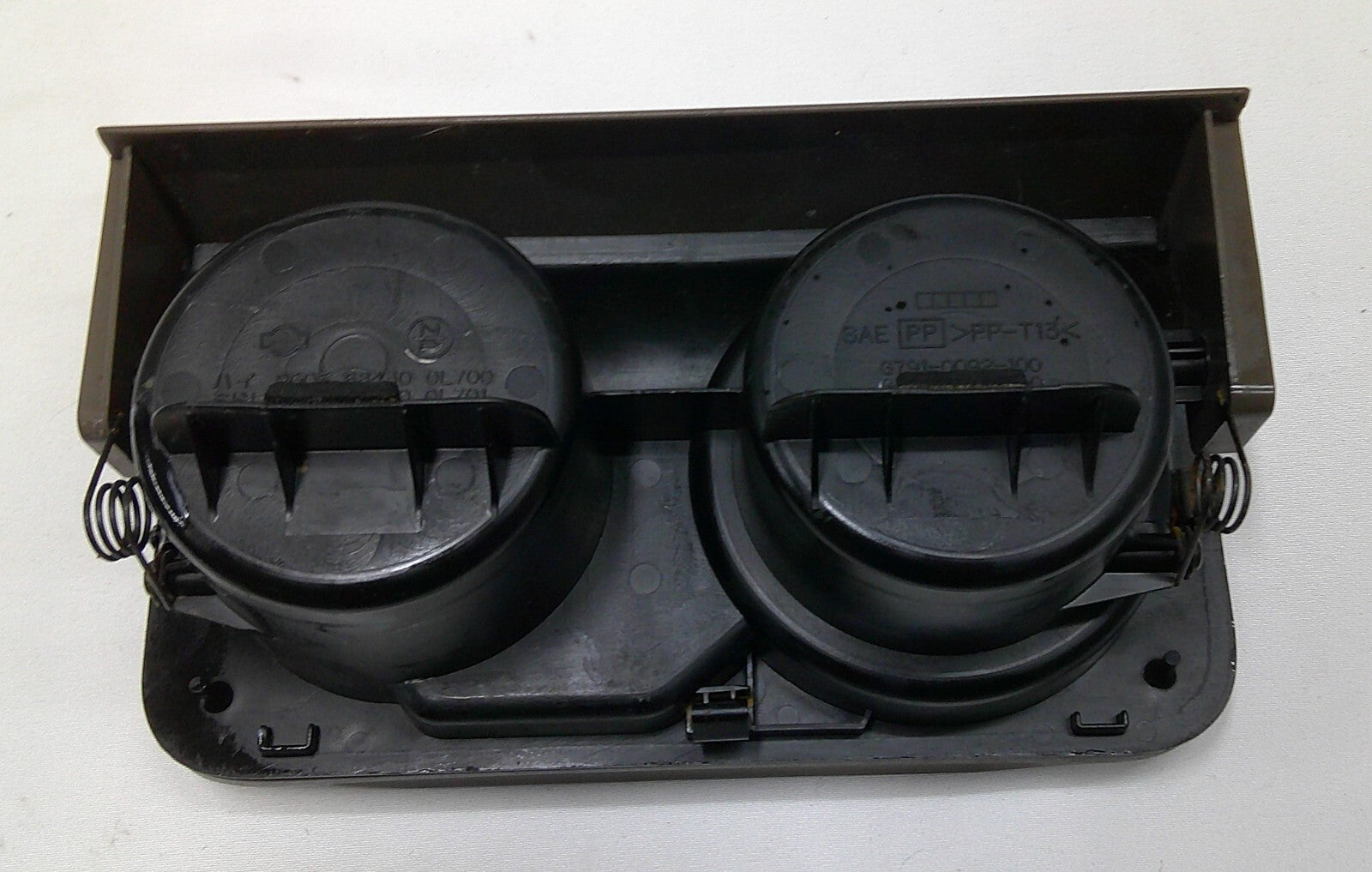 1996 - 1999 Nissan Maxima Cupholder Console Cup Holder Brown 68430-0L700 OEM R1 - RarePartsFinder.Com