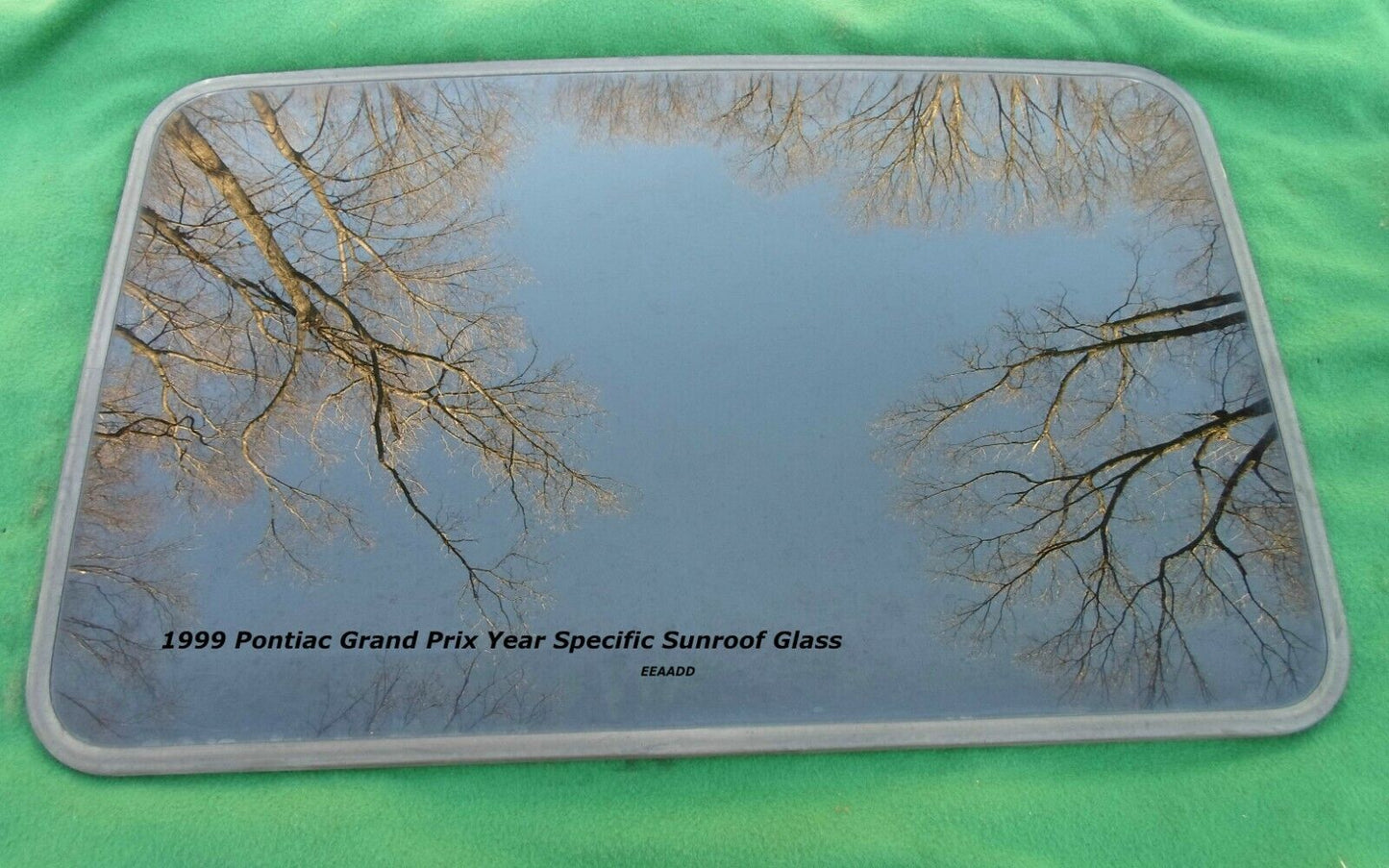 1999 PONTIAC GRAND PRIX YEAR SPECIFIC SUNROOF GLASS OEM FREE SHIPPING! - RarePartsFinder.Com