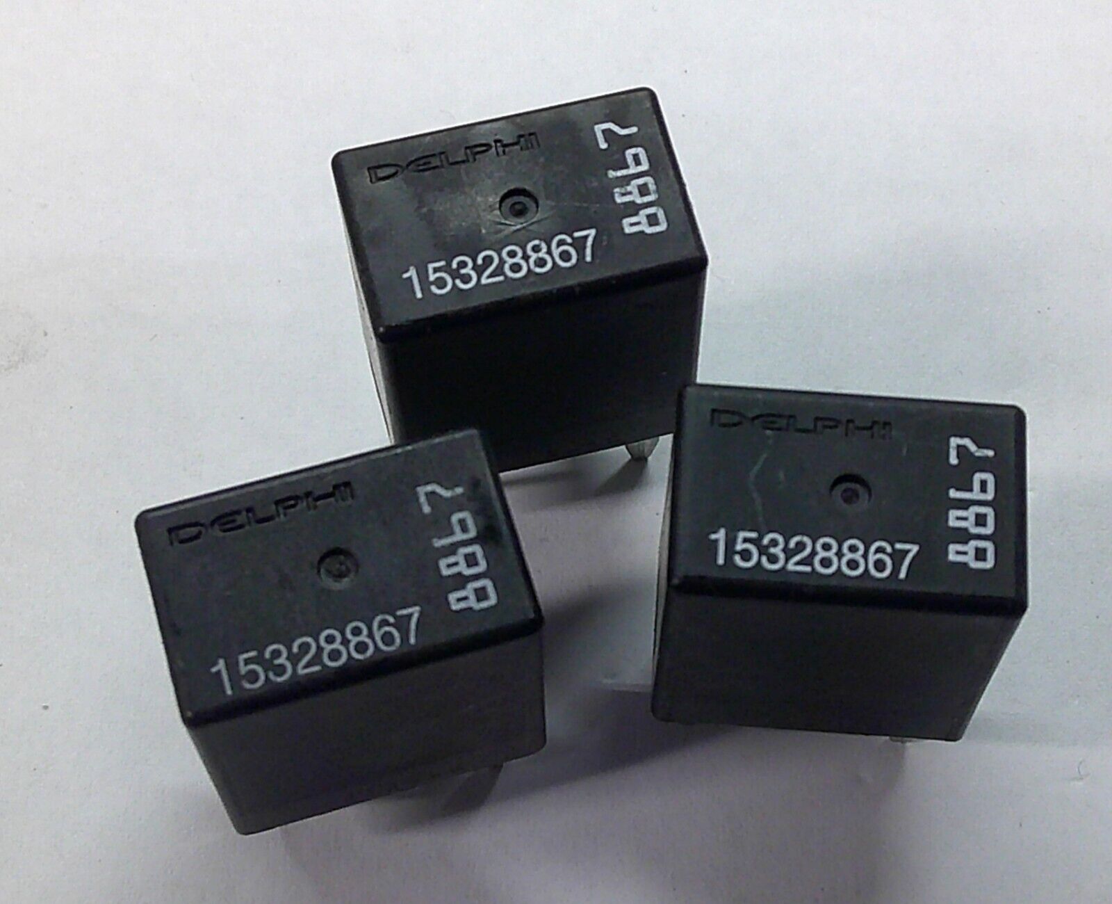 USA SELLER 3 PC GM DELPHI OEM RELAY 15328867 1 YEAR WARRNTY TESTED FREE SHIP GM2 - RarePartsFinder.Com