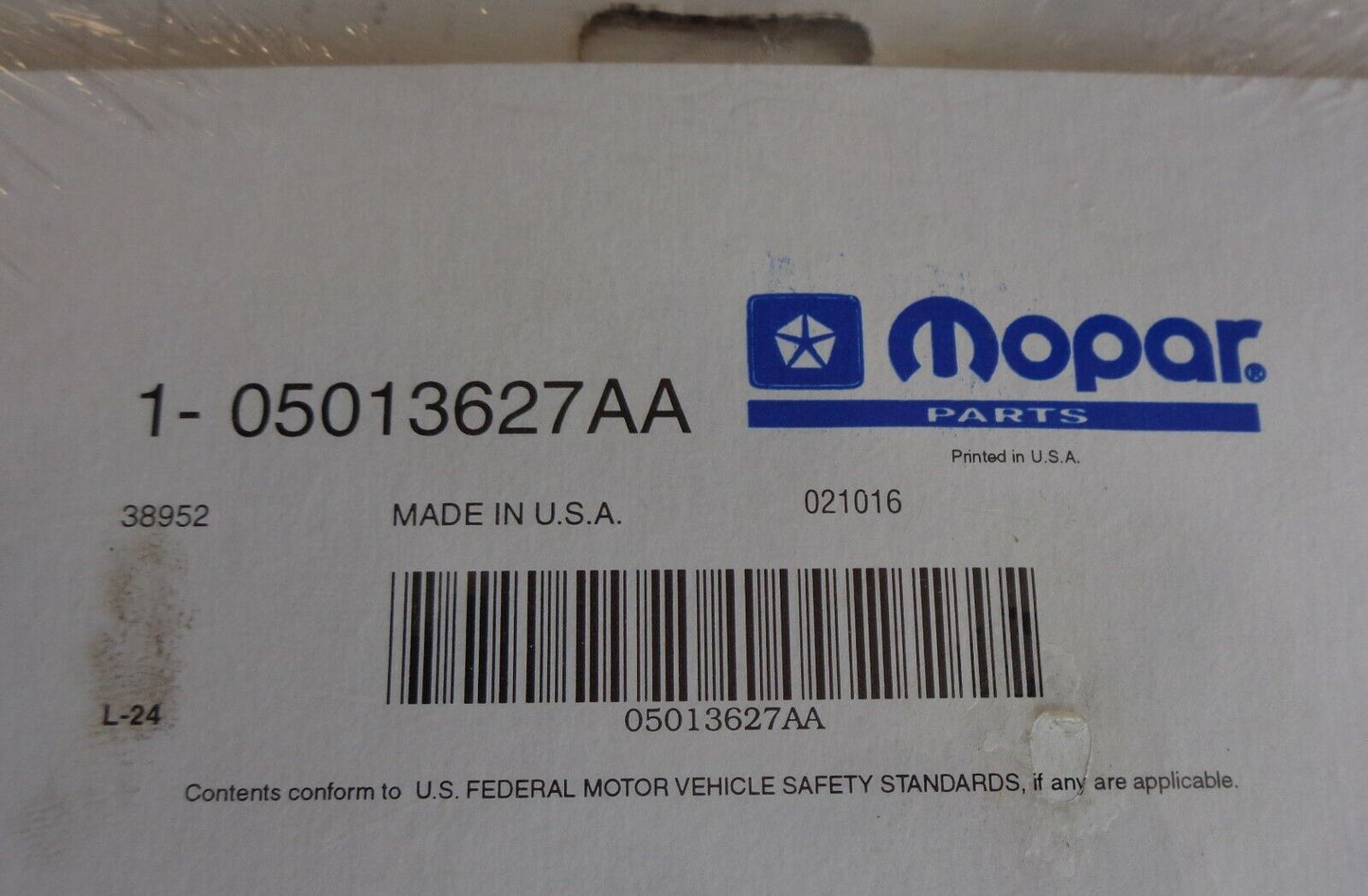 Brand New OEM Mopar 5013627AA / 05013627AA Gasket Free Shipping! - RarePartsFinder.Com