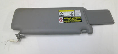 2004 - 2007 TOYOTA HIGHLANDER OEM GRAY DRIVER SUN VISOR TESTED FREE SHIP B6 - RarePartsFinder.Com