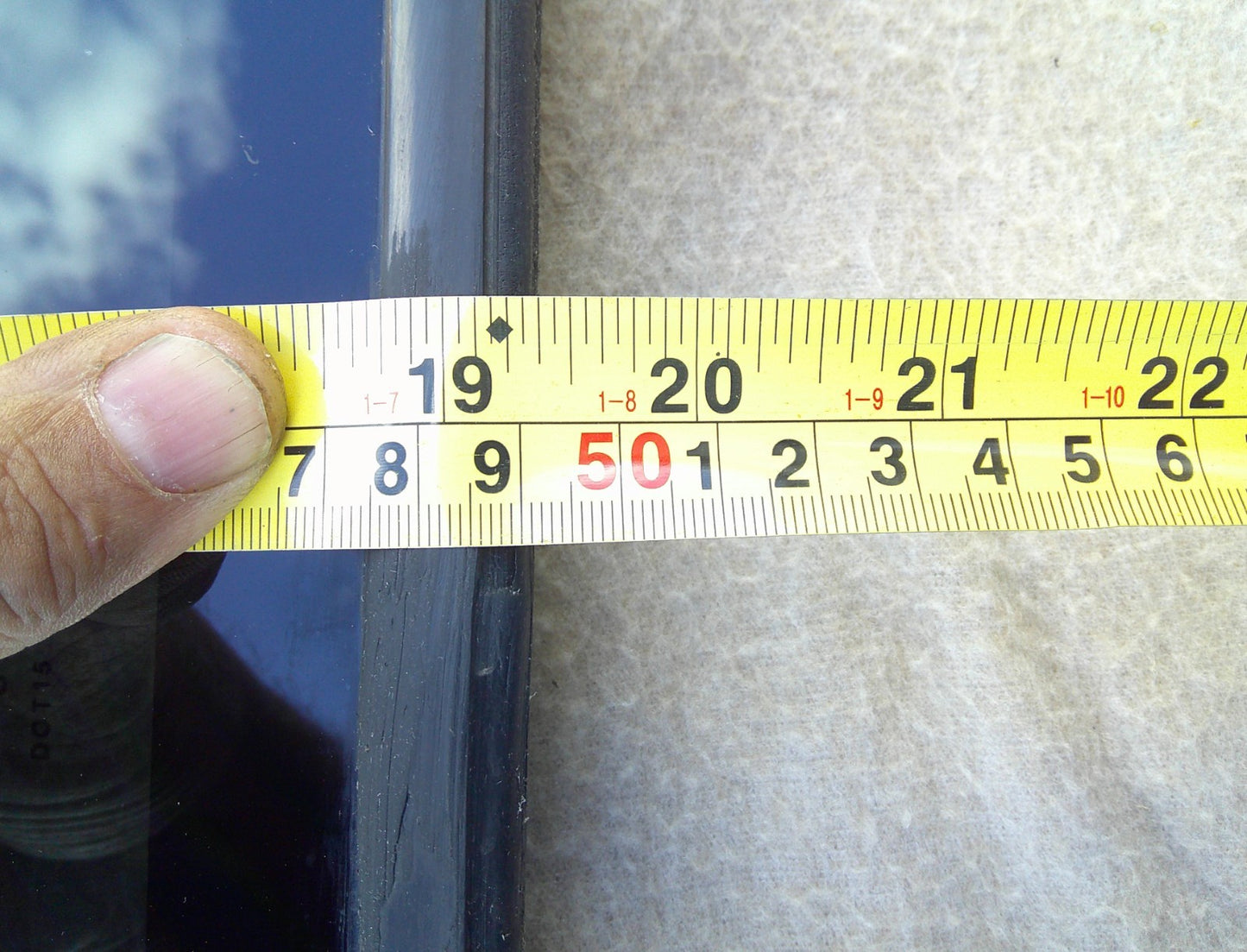 1994 - 1998 JEEP CHEROKEE OEM FACTORY SUNROOF GLASS 55076207