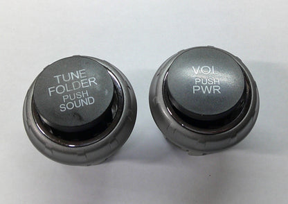 06 07 08 09 10 11 HONDA CIVIC STEREO RADIO TUNER SELECTOR KNOB SET OEM