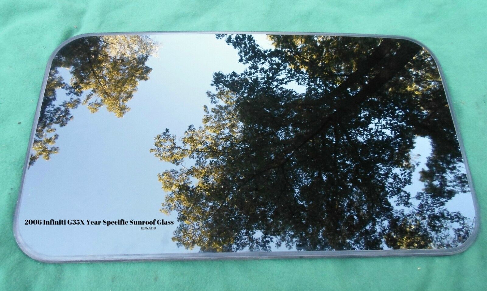 2006 INFINITI G35 G35X OEM FACTORY YEAR SPECIFIC SEDAN SUNROOF GLASS FREE SHIP - RarePartsFinder.Com