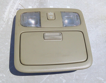 02 - 06 TOYOTA CAMRY BEIGE OEM OVERHEAD DOME LIGHT SUNROOF SWITCH FREE SHIP B3 - RarePartsFinder.Com