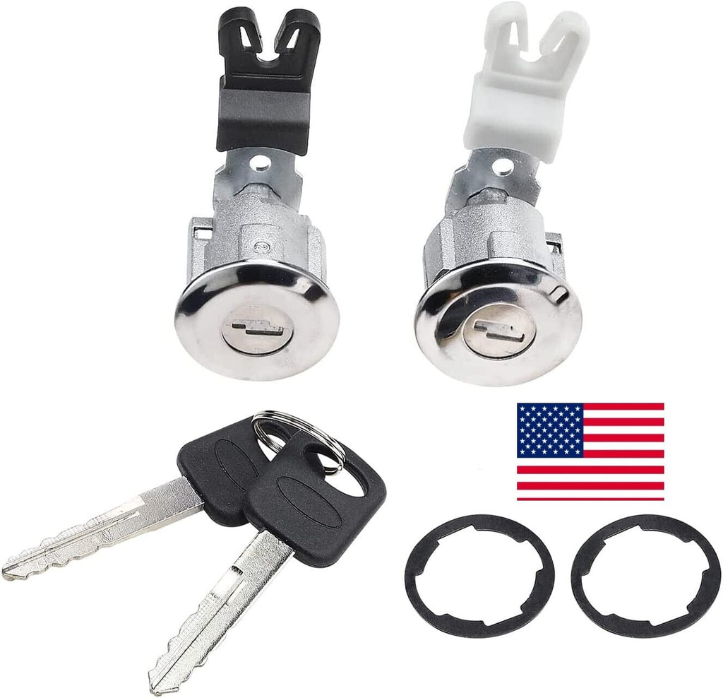 USA 2PCS Door Lock Cylinder Keys for Ford E-150 E-250 Mercury XL2Z-7821990-AC
