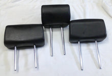 05 - 12 NISSAN ARMADA OEM BLACK LEATHER REAR 2nd ROW HEADREST SET FREE SHIPPING! - RarePartsFinder.Com