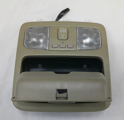2004 - 2008 TOYOTA SOLARA BEIGE MAP DOME LIGHT ROOF OEM SUNROOF SWITCH PANEL B3
