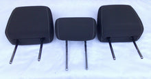 12 - 14 FORD FOCUS OEM BLACK CLOTH REAR LEFT RIGHT HEADREST SET FREE SHIP!