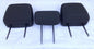 12 - 14 FORD FOCUS OEM BLACK CLOTH REAR LEFT RIGHT HEADREST SET FREE SHIP!