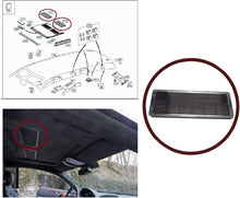 Sunroof Grille Vent Cover Black For Mercedes W203 W208 W209 W210 W211 W215 NEW - RarePartsFinder.Com