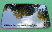 2016 DODGE DART OEM FACTORY YEAR SPECIFIC SUNROOF GLASS - RarePartsFinder.Com