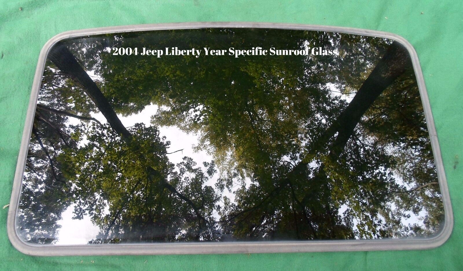 2004 JEEP LIBERTY OEM FACTORY YEAR SPECIFIC SUNROOF GLASS FREE SHIPPING! - RarePartsFinder.Com