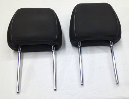 12 - 14 FORD FOCUS FRONT CLOTH HEADREST HEAD REST SET CLEAN OEM FREE SHIPPING!