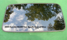 2005 HYUNDAI  XG350  XG 350 YEAR SPECIFIC SUNROOF GLASS  OEM FREE SHIPPING! - RarePartsFinder.Com