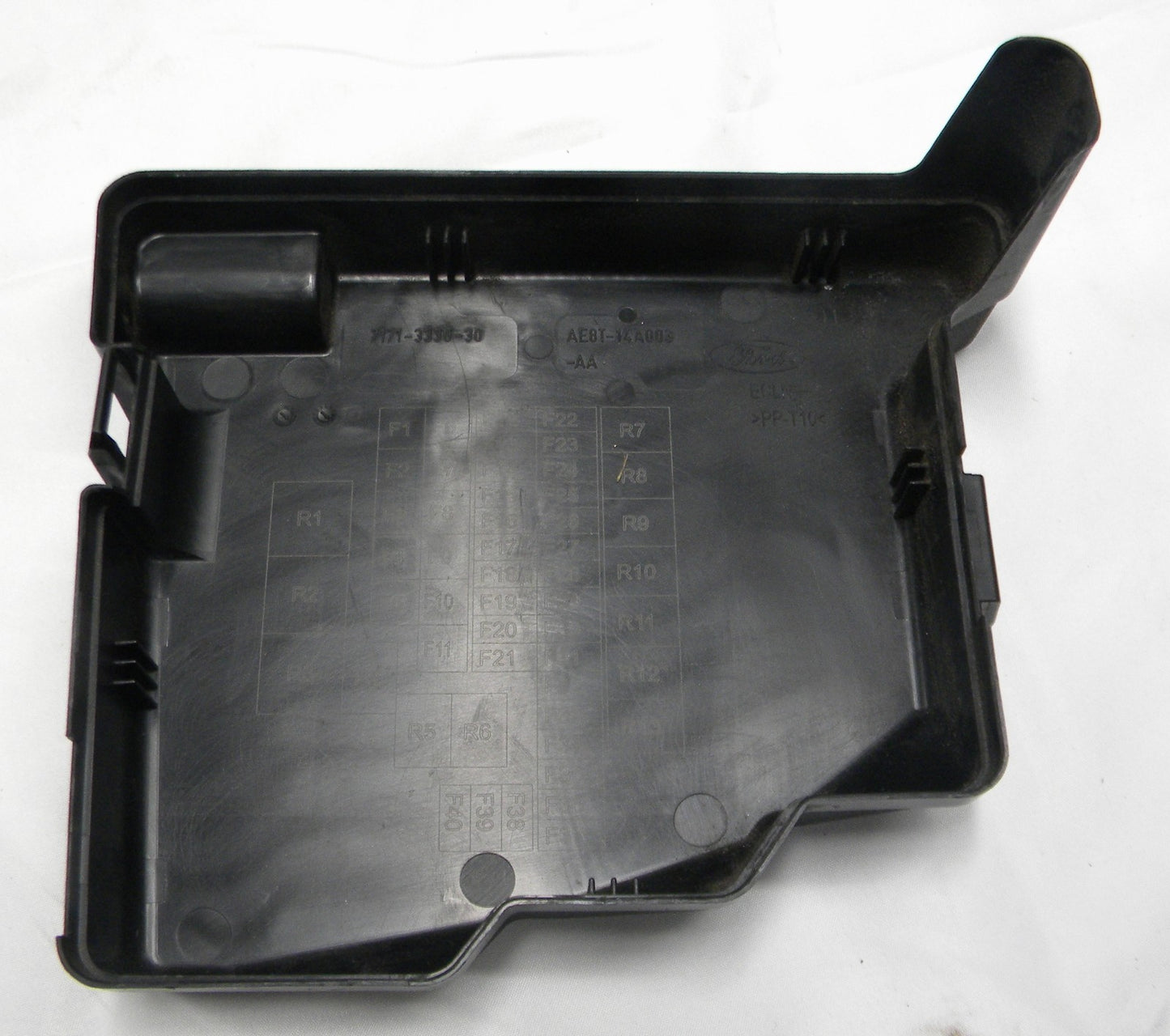 11 - 12 Ford Fiesta Fusebox Fuse Box Relay Module Lid Cover BE8Z-14A003-BA B5