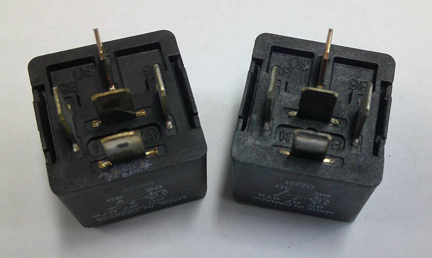 2 PIECE SET FORD OEM RELAY F0AB-14B192-AA P6STD TESTED  1 YEAR WARRNTY F3