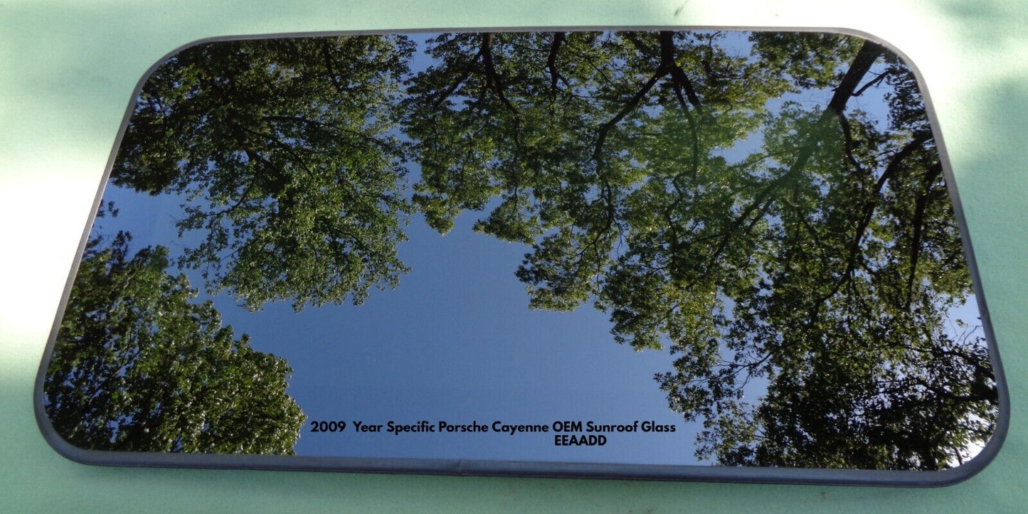 2009 PORSCHE CAYENNE YEAR SPECIFIC OEM FACTORY SUNROOF GLASS FREE SHIPPING!