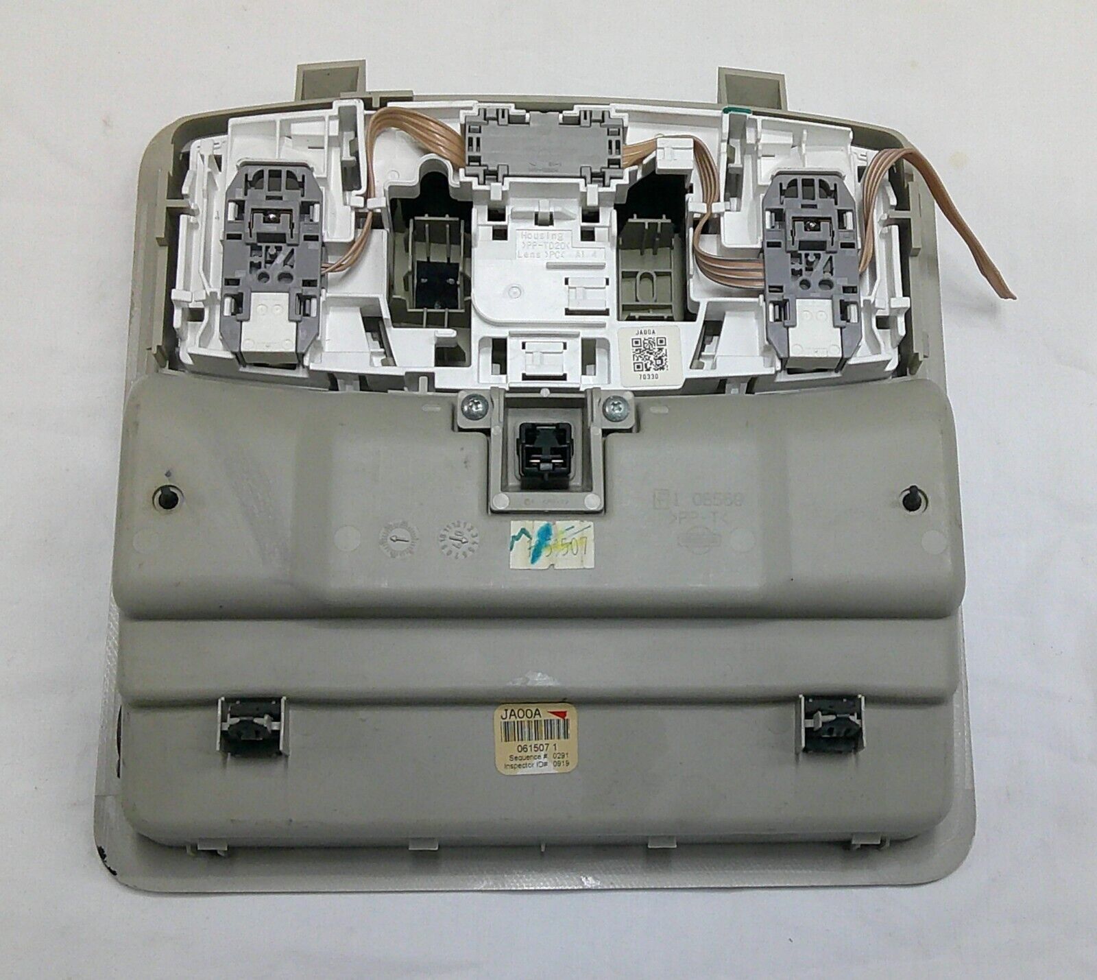 2007 - 2012 Nissan Altima Overhead Dome Light Roof Lamp Storage OEM  B8 - RarePartsFinder.Com