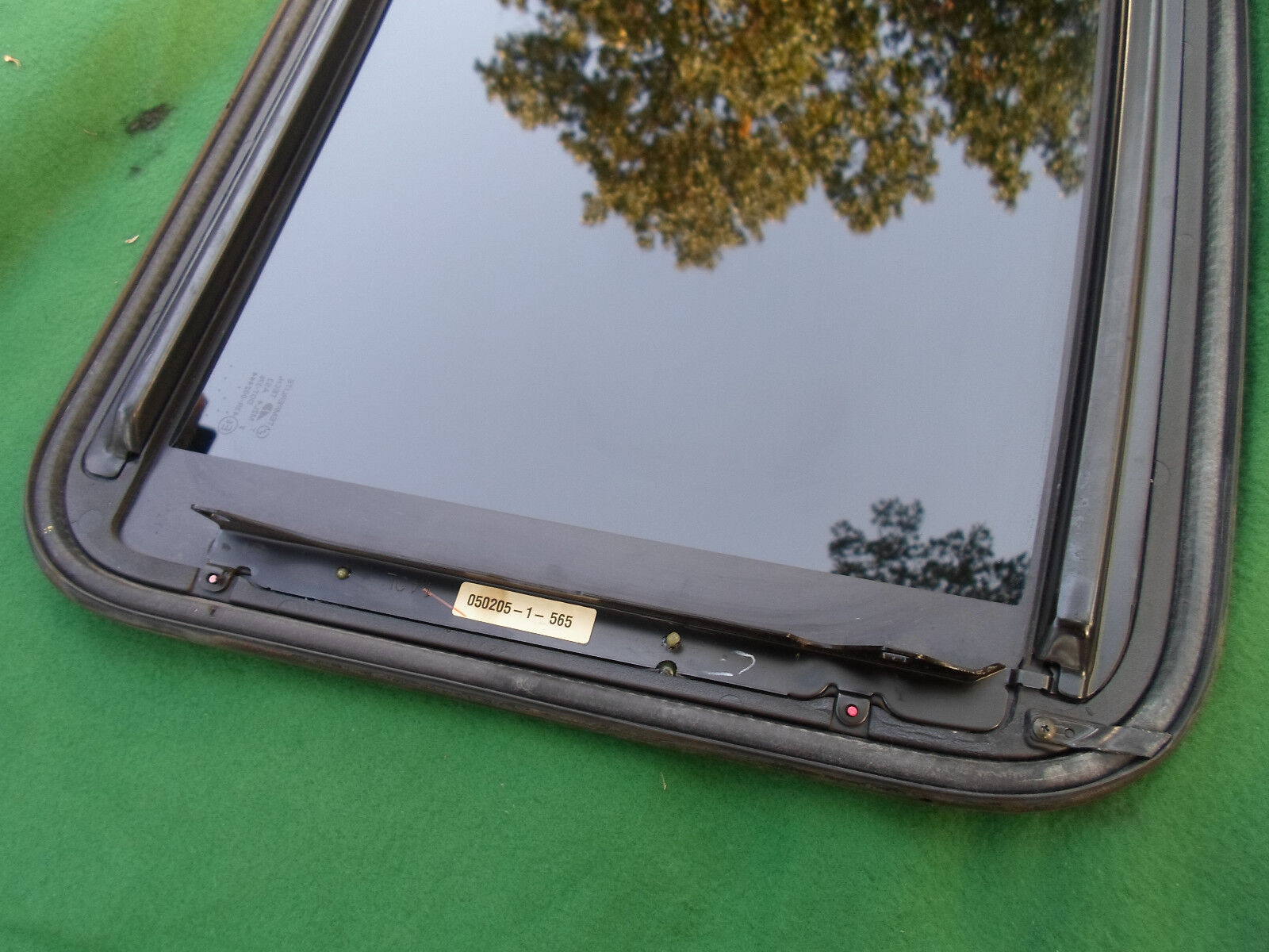 1999 CHEVY GEO PRIZM OEM FACTORY YEAR SPECIFIC SUNROOF GLASS PANEL FREE SHIPPING - RarePartsFinder.Com